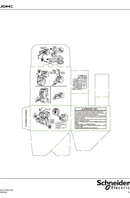 schneider施耐德Tesys LRD01-35C 说明书